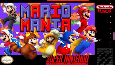 Mario Mania - Fanart - Box - Front (World) - 1280x720