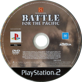 The History Channel: Battle for the Pacific - Disc (Australia) - 758x759