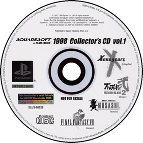 Parasite Eve - Disc (North America) - 600x600