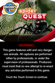 Discovery Kids: Spider Quest - Screenshot - Game Title (North America) - 256x384
