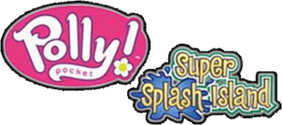 Polly Pocket! Super Splash Island - Clear Logo (World) - 379x168