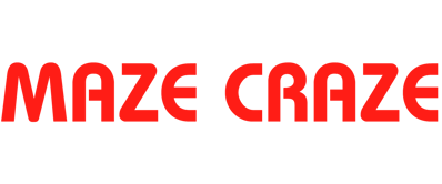 Maze Craze: A Game of Cops 'n Robbers - Clear Logo (North America) - 1200x500