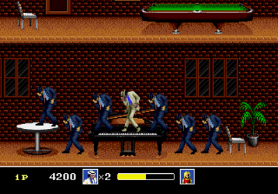 Michael Jackson's Moonwalker - Screenshot - Gameplay (World) - 640x448