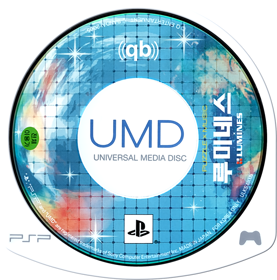 Lumines: Puzzle Fusion - Disc (Korea) - 757x766