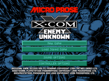 X-COM: UFO Defense - Screenshot - Game Title (Europe) - 640x480