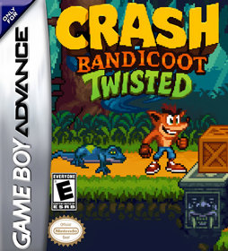 Crash Bandicoot Twisted - Fanart - Box - Front (World) - 1200x1325