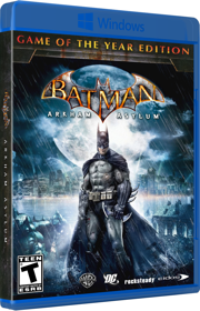 Batman: Arkham Asylum Game of the Year Edition - Box - 3D (North America) - 800x1245