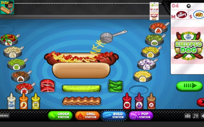 Papa's Hot Doggeria - Screenshot - Gameplay (World) - 1280x800