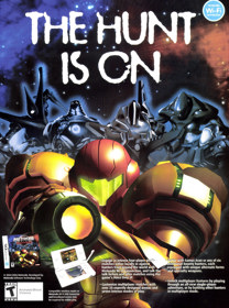 Metroid Prime: Hunters - Advertisement Flyer - Front (United States) - 1635x2200