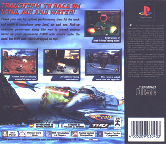 Hot Wheels: Extreme Racing - Box - Back (Europe) - 2042x1770