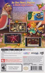 Blossom Tales II: The Minotaur Prince - Box - Back (North America) - 491x800