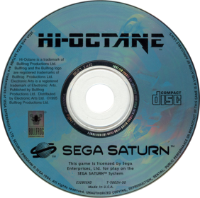 Hi-Octane: The Track Fights Back! - Disc (Europe) - 770x765