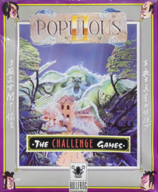 Populous II & The Challenge Games - Box - Front (Europe) - 1037x1261