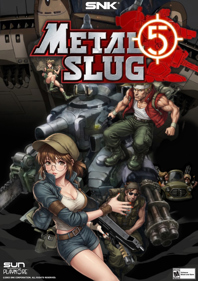 Metal Slug 5 - Fanart - Box - Front (World) - 1694x2400