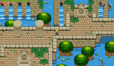 Ocean's Heart - Screenshot - Gameplay (World) - 832x480