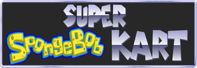 Super SpongeBob Kart - Clear Logo (United States) - 1861x644