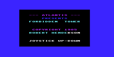 Forbidden Tower - Screenshot - Game Title (United Kingdom) - 568x284