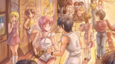 Kind Gal's - Fanart - Background (Japan) - 800x450