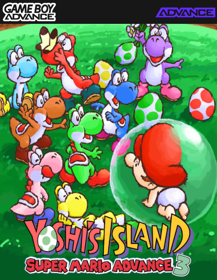Super Mario Advance 3: Yoshi's Island - Fanart - Box - Front (North America) - 500x646