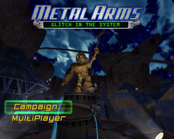 Metal Arms: Glitch in the System - Screenshot - Game Title (World) - 640x512
