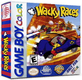 Wacky Races - Box - 3D (North America) - 1016x998