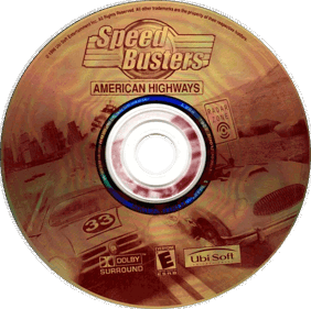 Speed Busters: American Highways - Disc (North America) - 767x763