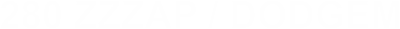 280 Zzzap / Dodgem - Clear Logo (North America) - 400x29
