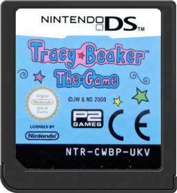 Jacqueline Wilson's Tracy Beaker: The Game - Cart - Front (Europe) - 517x564