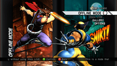 Ultimate Marvel Vs. Capcom 3 - Screenshot - Game Select (World) - 1280x720