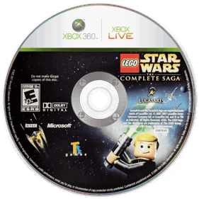 LEGO Star Wars: The Complete Saga - Disc (North America) - 1440x1440
