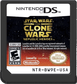 Star Wars: The Clone Wars: Republic Heroes - Cart - Front (North America) - 517x564