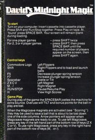 David's Midnight Magic - Box - Back (Europe) - 547x800