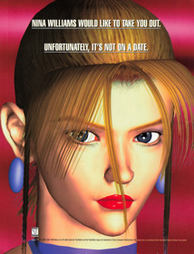 Tekken 2 - Advertisement Flyer - Front (United States) - 1679x2200