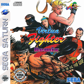 Virtua Fighter Remix - Fanart - Box - Front (United States) - 709x709