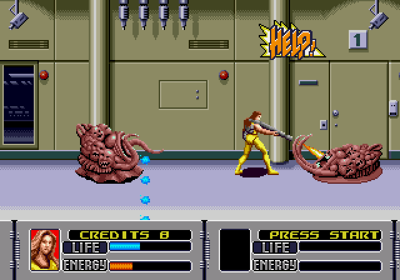 Alien Storm - Screenshot - Gameplay (World) - 640x448