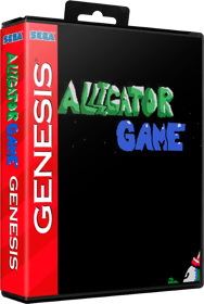 Alligator Game - Box - 3D (North America) - 666x993