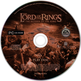 The Lord of the Rings: The Return of the King - Disc (Europe) - 1406x1406
