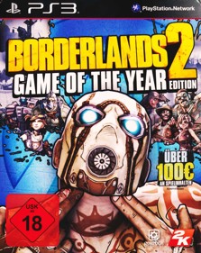 Borderlands 2: Game of the Year Edition - Box - Front (Germany) - 950x1197