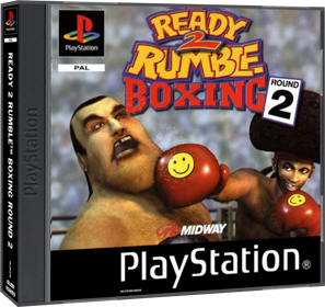 Ready 2 Rumble Boxing: Round 2 - Box - 3D (Europe) - 1409x1330