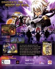 .hack//G.U. Vol. 3: Redemption - Advertisement Flyer - Front (United States) - 1772x2192
