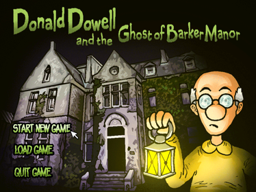 Donld Dowell and the Ghost of Barker Manor - Screenshot - Game Title (World) - 800x600