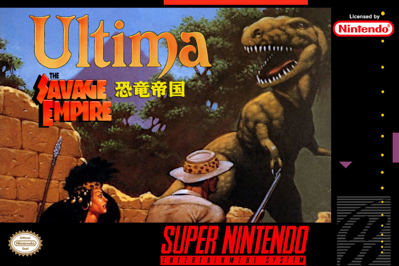 Ultima: Kyouryuu Teikoku: The Savage Empire - Fanart - Box - Front (North America) - 1000x667