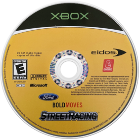 Ford Bold Moves Street Racing - Disc (North America) - 800x800