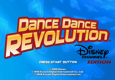 Dance Dance Revolution: Disney Channel Edition - Screenshot - Game Title (North America) - 640x446