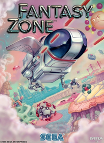 Fantasy Zone - Advertisement Flyer - Front (United States) - 2034x2800