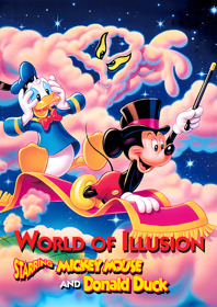 World of Illusion Starring Mickey Mouse and Donald Duck - Fanart - Box - Front (Europe) - 1800x2550