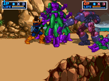 X-Men: The Arcade Game (Remake Version) [Special Edition] - Screenshot - Gameplay (World) - 960x720