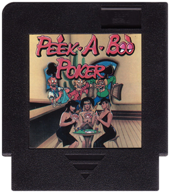 Peek-A-Boo Poker - Cart - Front (United States) - 442x500