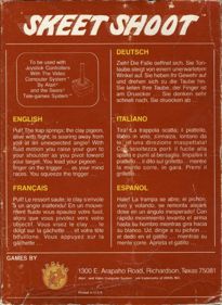 Skeet Shoot - Box - Back (Europe) - 600x822