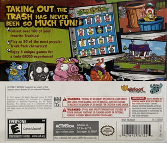The Trash Pack - Box - Back (North America) - 1184x1016
